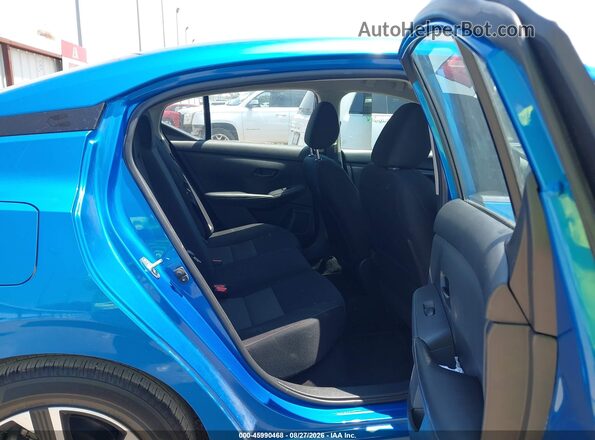 3N1AB8CV5SY255601 2025 NISSAN SENTRA Blue Vista de la etiqueta del VIN