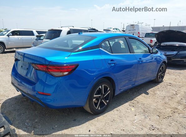 3N1AB8CV5SY255601 2025 NISSAN SENTRA Blue Trasero derecho