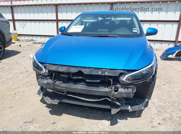 3N1AB8CV5SY255601 2025 NISSAN SENTRA Blue Vista interior trasera