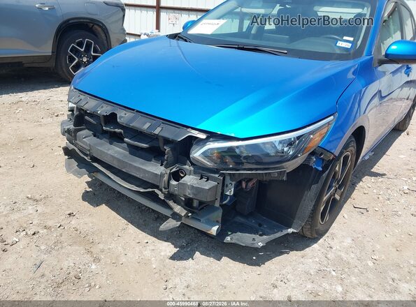 3N1AB8CV5SY255601 2025 NISSAN SENTRA Blue Vista frontal