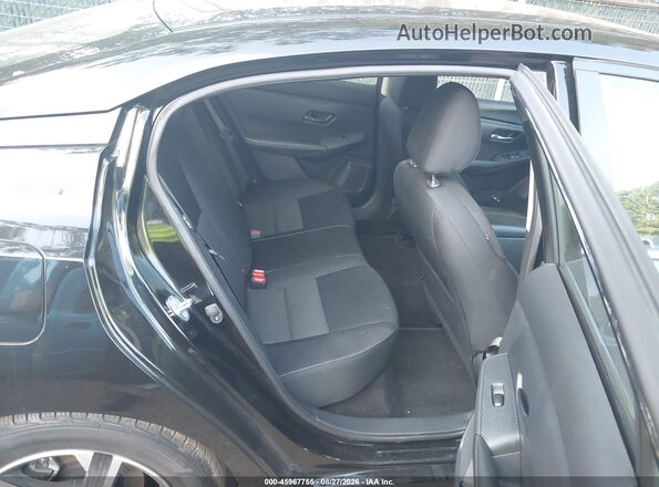 3N1AB8CV5SY268901 2025 NISSAN SENTRA Black Widok naklejki z numerem VIN