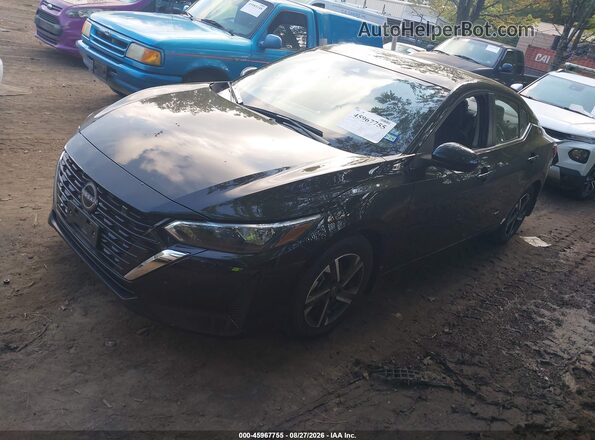 3N1AB8CV5SY268901 2025 NISSAN SENTRA Black Przód lewy