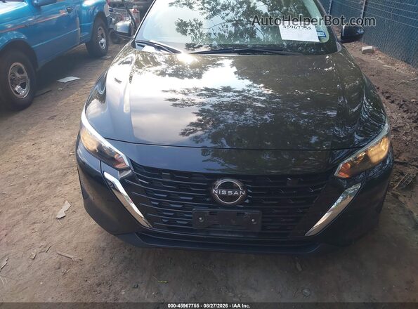 3N1AB8CV5SY268901 2025 NISSAN SENTRA Black Widok z przodu