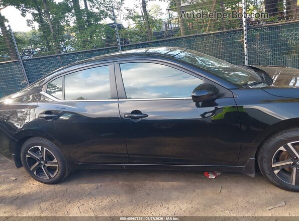 3N1AB8CV5SY268901 2025 NISSAN SENTRA Black Widok wnętrza z tyłu