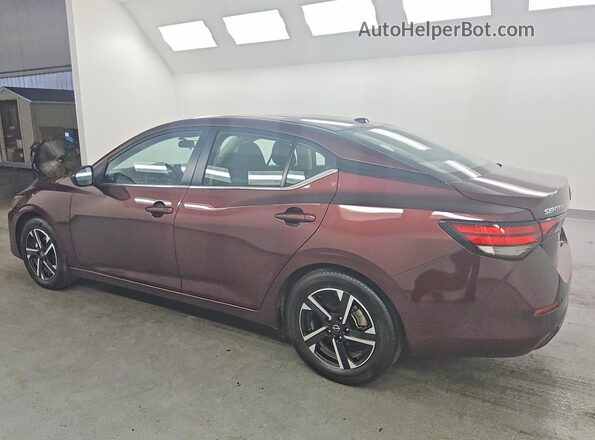 3N1AB8CV5SY288176 2025 NISSAN SENTRA Burgundy Tył lewy