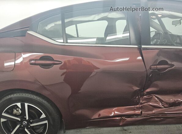 3N1AB8CV5SY288176 2025 NISSAN SENTRA Burgundy 