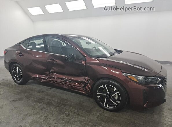 3N1AB8CV5SY288176 2025 NISSAN SENTRA Burgundy 