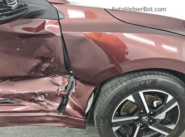 3N1AB8CV5SY288176 2025 NISSAN SENTRA Burgundy 