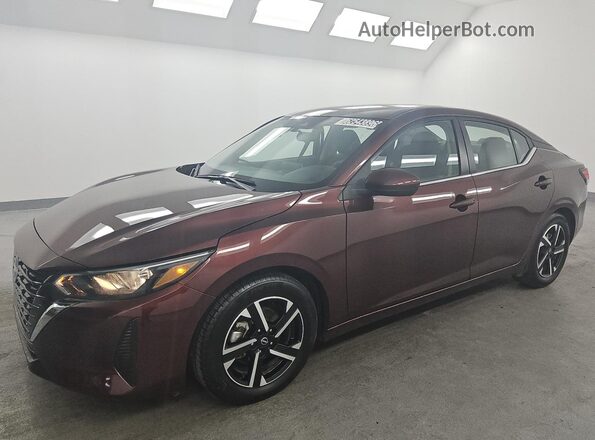 3N1AB8CV5SY288176 2025 NISSAN SENTRA Burgundy 