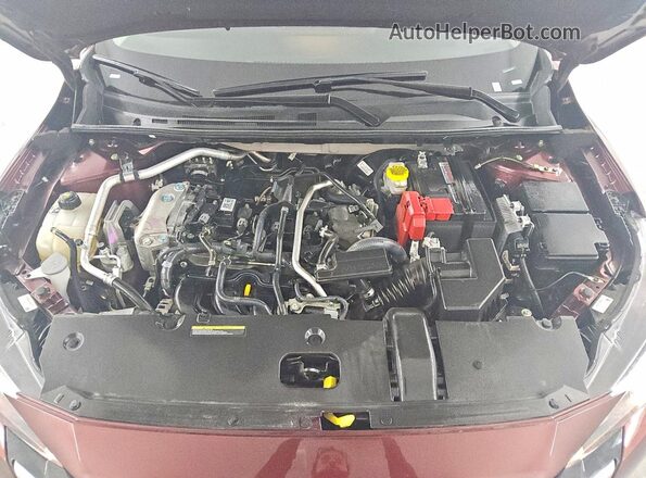 3N1AB8CV5SY288176 2025 NISSAN SENTRA Burgundy Widok wnętrza z tyłu