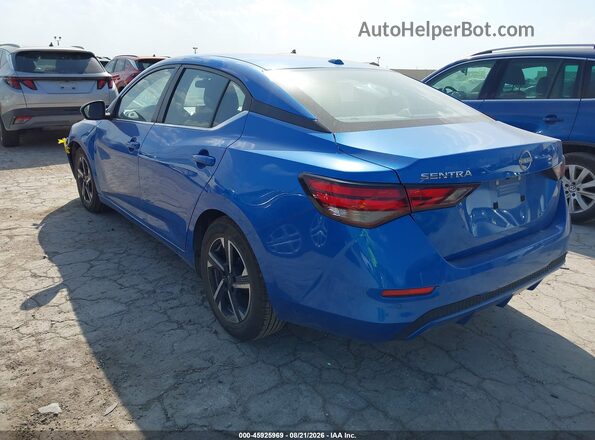 3N1AB8CV5SY300696 2025 NISSAN SENTRA Синий Задняя левая четверть
