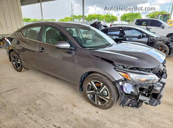 3N1AB8CV5SY342964 2025 NISSAN SENTRA Серый Передняя правая четверть