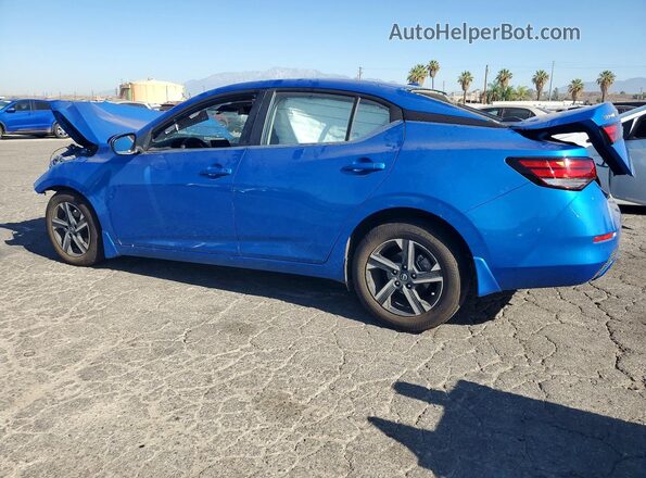 3N1AB8CV5SY357321 2025 NISSAN SENTRA Blue უკანა მარცხენა