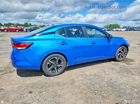 3N1AB8CV5SY372613 2025 NISSAN SENTRA Blue Tył prawy