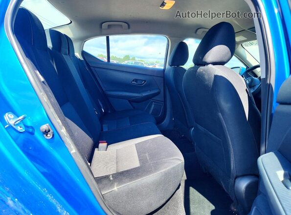3N1AB8CV5SY372613 2025 NISSAN SENTRA Blue Widok tylnych siedzeń