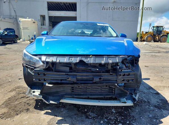 3N1AB8CV5SY372613 2025 NISSAN SENTRA Blue Widok z przodu