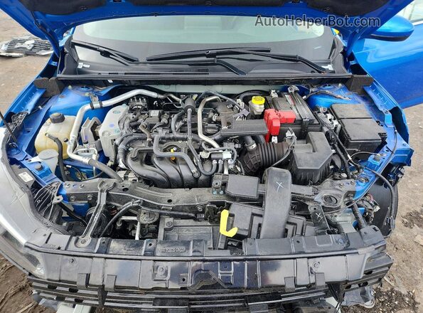3N1AB8CV5SY372613 2025 NISSAN SENTRA Blue Widok wnętrza z tyłu