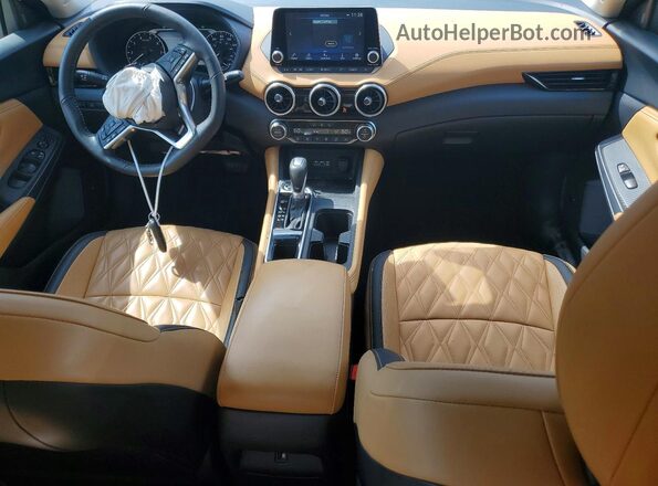 3N1AB8CV5SY373454 2025 NISSAN SENTRA Gray Dashboard view