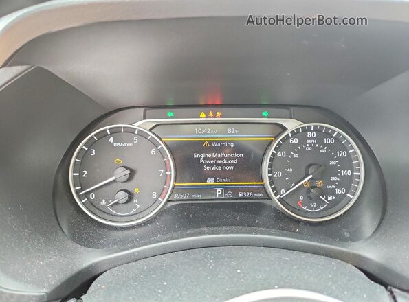 3N1AB8CV5SY373454 2025 NISSAN SENTRA Gray Instrument cluster view