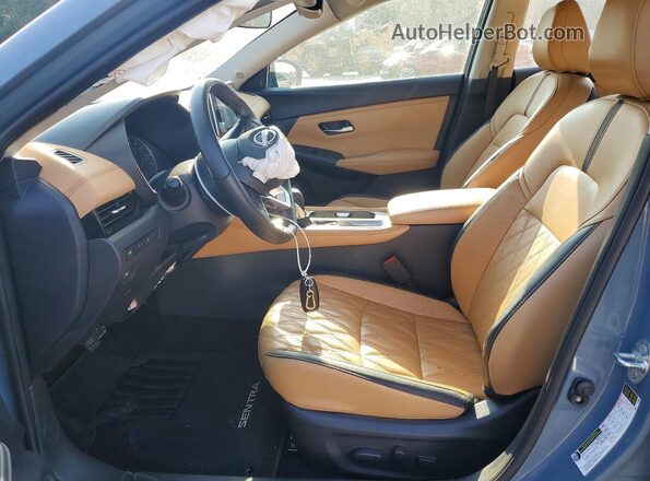3N1AB8CV5SY373454 2025 NISSAN SENTRA Gray Front interior view