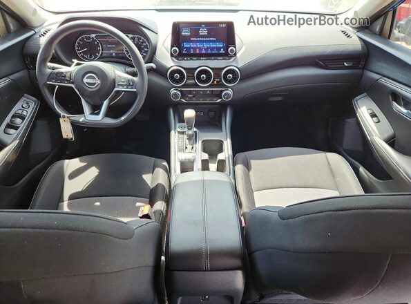3N1AB8CV5SY396913 2025 NISSAN SENTRA Blue წინა პანელის ხედი