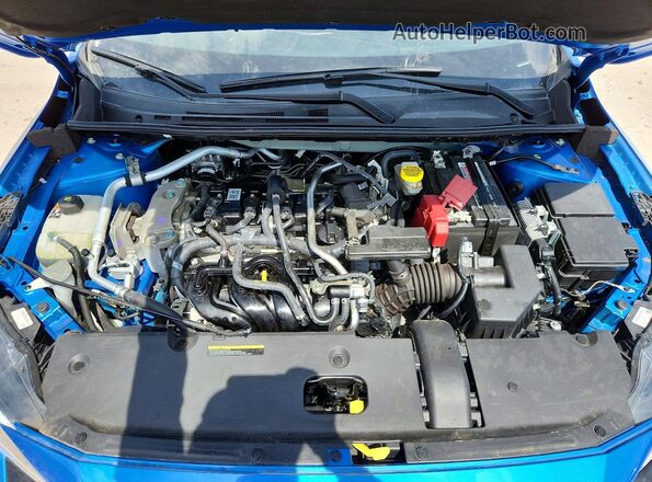 3N1AB8CV5SY396913 2025 NISSAN SENTRA Blue უკანა სალონის ხედი
