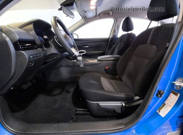 3N1AB8CV5SY401575 2025 NISSAN SENTRA Blue Widok wnętrza z przodu