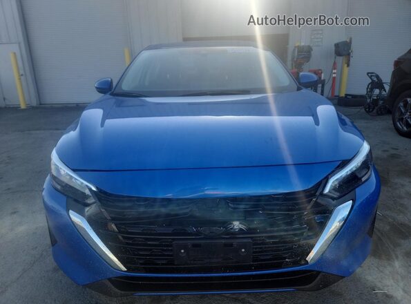 3N1AB8CV5SY401575 2025 NISSAN SENTRA Blue Widok wnętrza 360 stopni