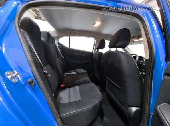 3N1AB8CV5SY401575 2025 NISSAN SENTRA Blue Widok tylnych siedzeń