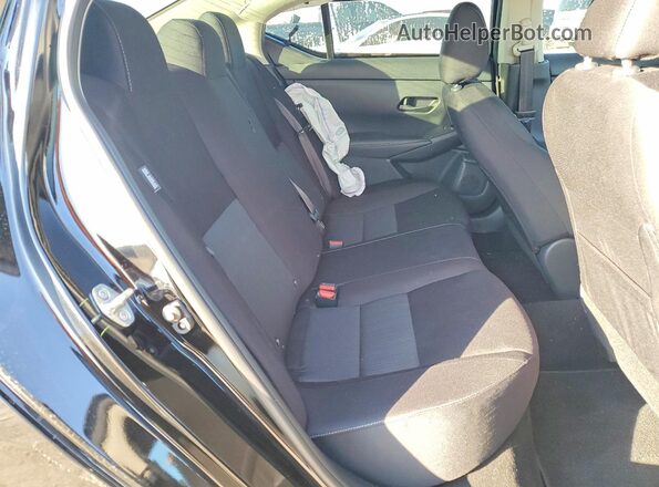 3N1AB8CV5SY412754 2025 NISSAN SENTRA Black უკანა სავარძლების ხედი