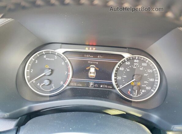 3N1AB8CV5SY412754 2025 NISSAN SENTRA Black ხელსაწყოთა პანელის ხედი