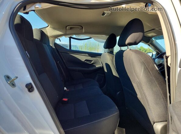 3N1AB8CV5SY428307 2025 NISSAN SENTRA White უკანა სავარძლების ხედი