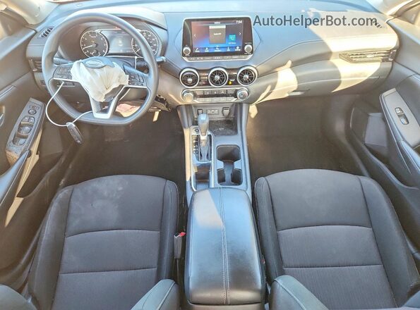 3N1AB8CV5SY428307 2025 NISSAN SENTRA White წინა პანელის ხედი