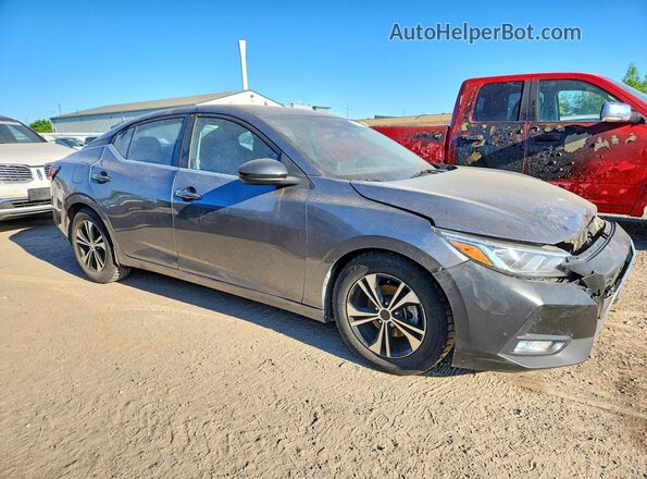 3N1AB8CV6LY211804 2020 NISSAN SENTRA Gray Delantero derecho
