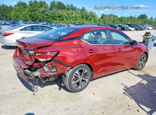 3N1AB8CV6LY234323 2020 NISSAN SENTRA Red Rear right