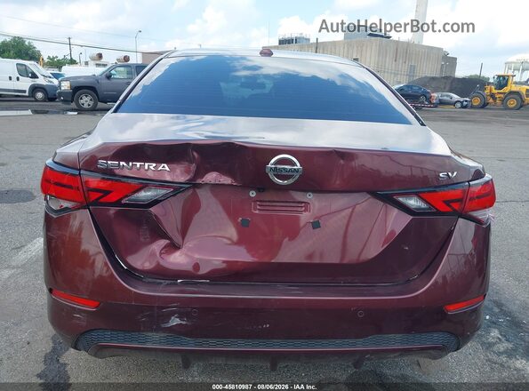3N1AB8CV6LY285191 2020 NISSAN SENTRA Burgundy 