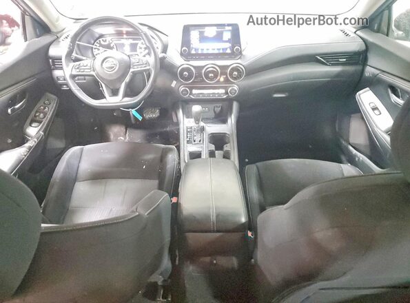 3N1AB8CV6MY210802 2021 NISSAN SENTRA Burgundy Dashboard view