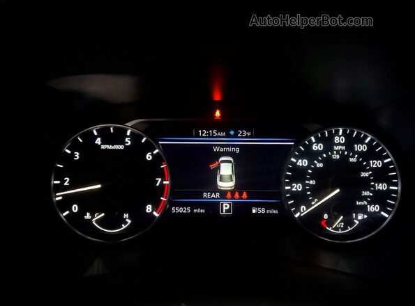 3N1AB8CV6MY210802 2021 NISSAN SENTRA Burgundy Instrument cluster view
