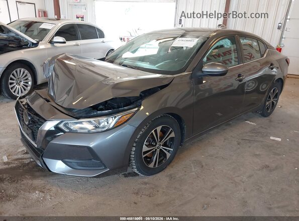 3N1AB8CV6MY211402 2021 NISSAN SENTRA Gray Front left