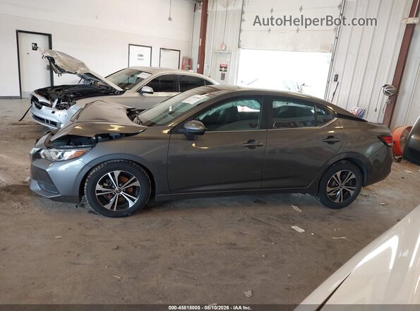 3N1AB8CV6MY211402 2021 NISSAN SENTRA Gray 360 interior view