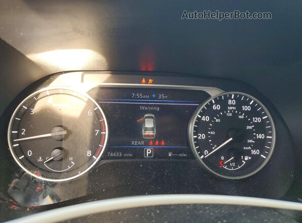 3N1AB8CV6MY214123 2021 NISSAN SENTRA Black Vista del cuadro de instrumentos