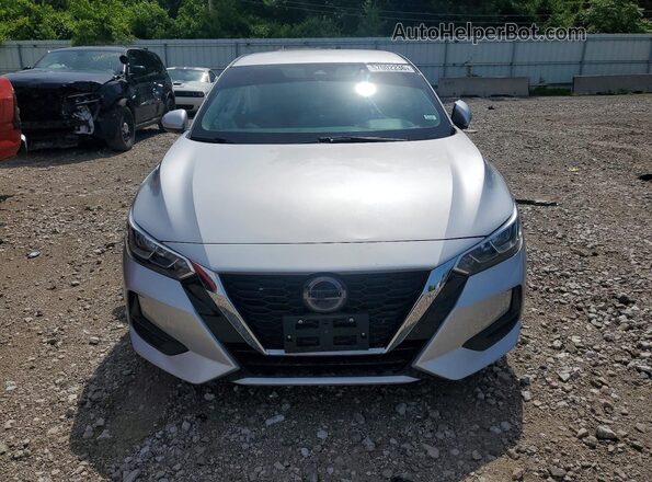 3N1AB8CV6MY216387 2021 NISSAN SENTRA Gray Widok z przodu