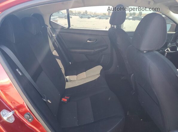 3N1AB8CV6MY245288 2021 NISSAN SENTRA Красный Вид задних сидений