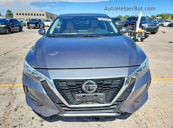 3N1AB8CV6MY287282 2021 NISSAN SENTRA Charcoal Вид спереду