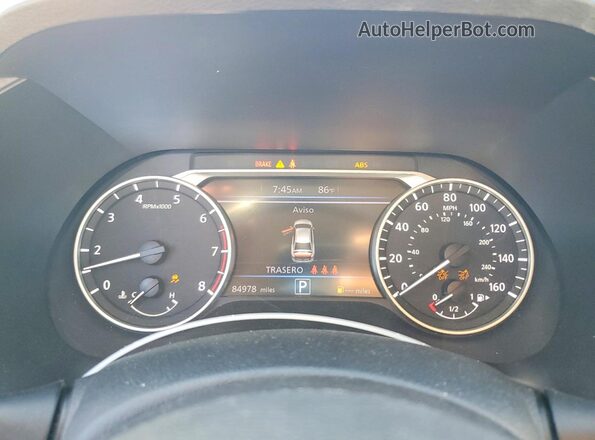 3N1AB8CV6MY296113 2021 NISSAN SENTRA Black Vista del cuadro de instrumentos