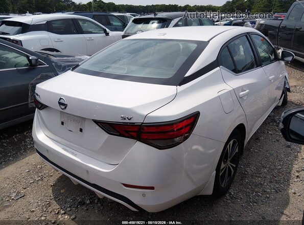 3N1AB8CV6MY297231 2021 NISSAN SENTRA White Задня права чверть