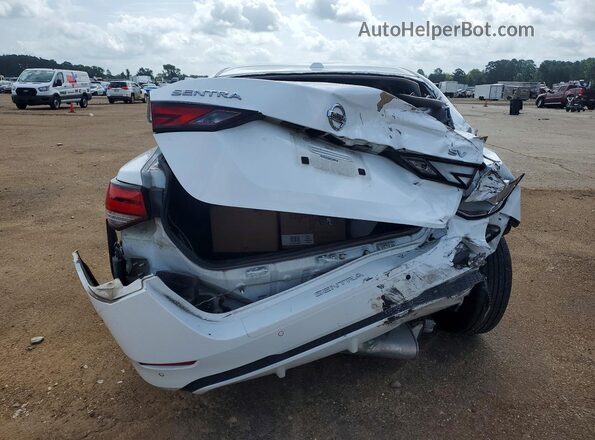 3N1AB8CV6MY300564 2021 NISSAN SENTRA Белый Вид сзади