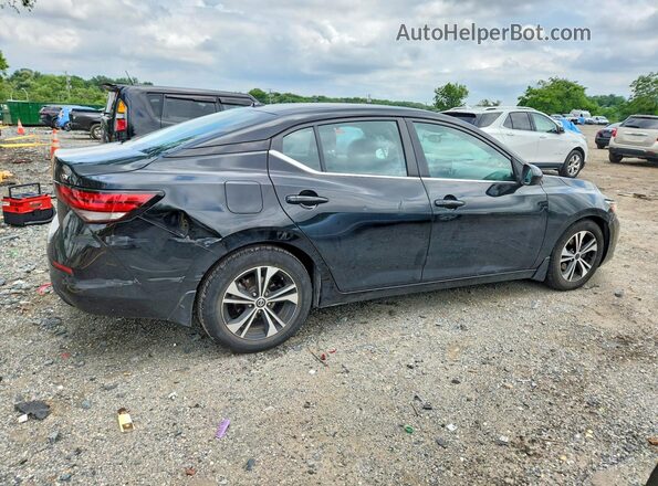 3N1AB8CV6MY307191 2021 NISSAN SENTRA Black Rear right