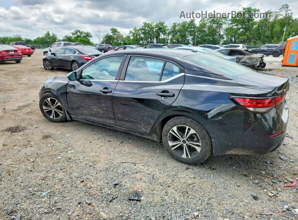 3N1AB8CV6MY307191 2021 NISSAN SENTRA Black Rear left