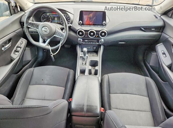 3N1AB8CV6MY307191 2021 NISSAN SENTRA Black Dashboard view